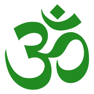 Hinduism Decal (Green)